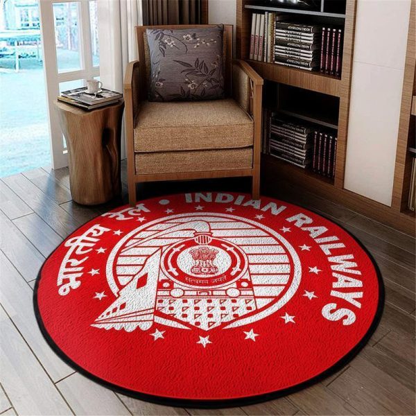 Northcentral Round Mat North Central Railway Round Floor Mat Room Rugs Carpet Outdoor Rug Washable Rugs