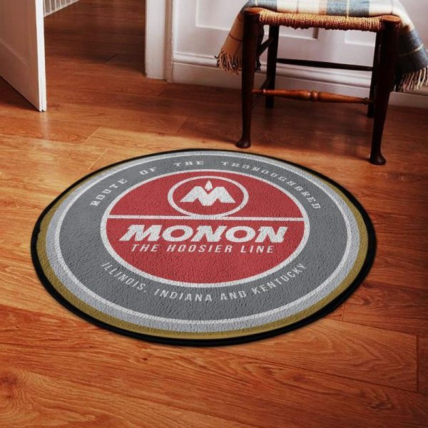 Monon Living Room Round Mat Circle Rug Monon Railroad - Image 2