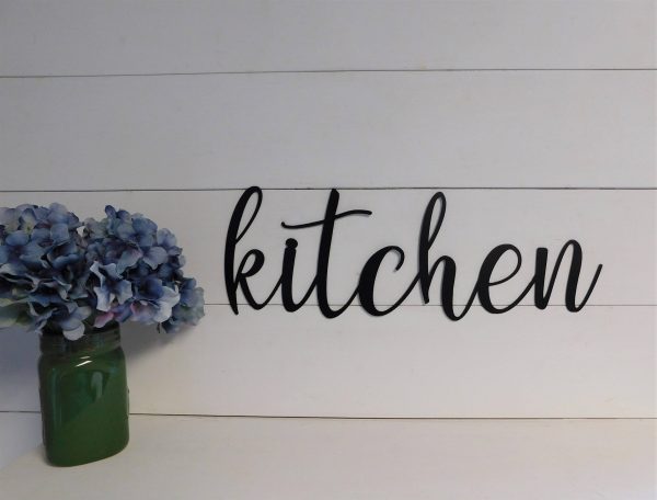 Kitchen Sign Metal Kitchen Sign Rustic Word Art Sign Metal Signs Kitch