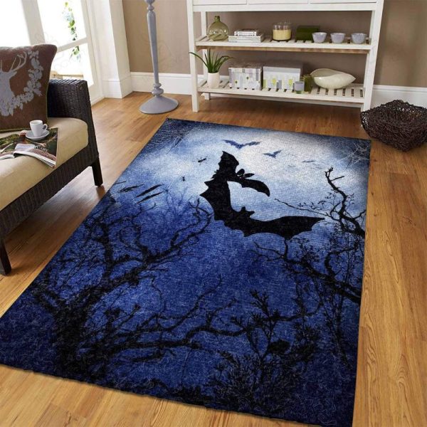 Bat Area Rugs For Living Room Rectangle Rug Bedroom Rugs Carpet Flooring Gift RS134330|Rosabella Print