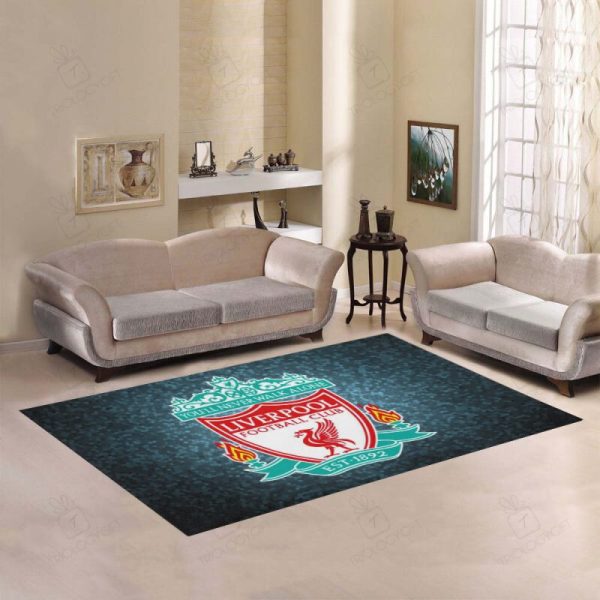 Liverpool Club Fc Rectangle Area Rugs Carpet For Living Room, Bedroom, Kitchen Rugs, Non-Slip Carpet Rp121137 Print